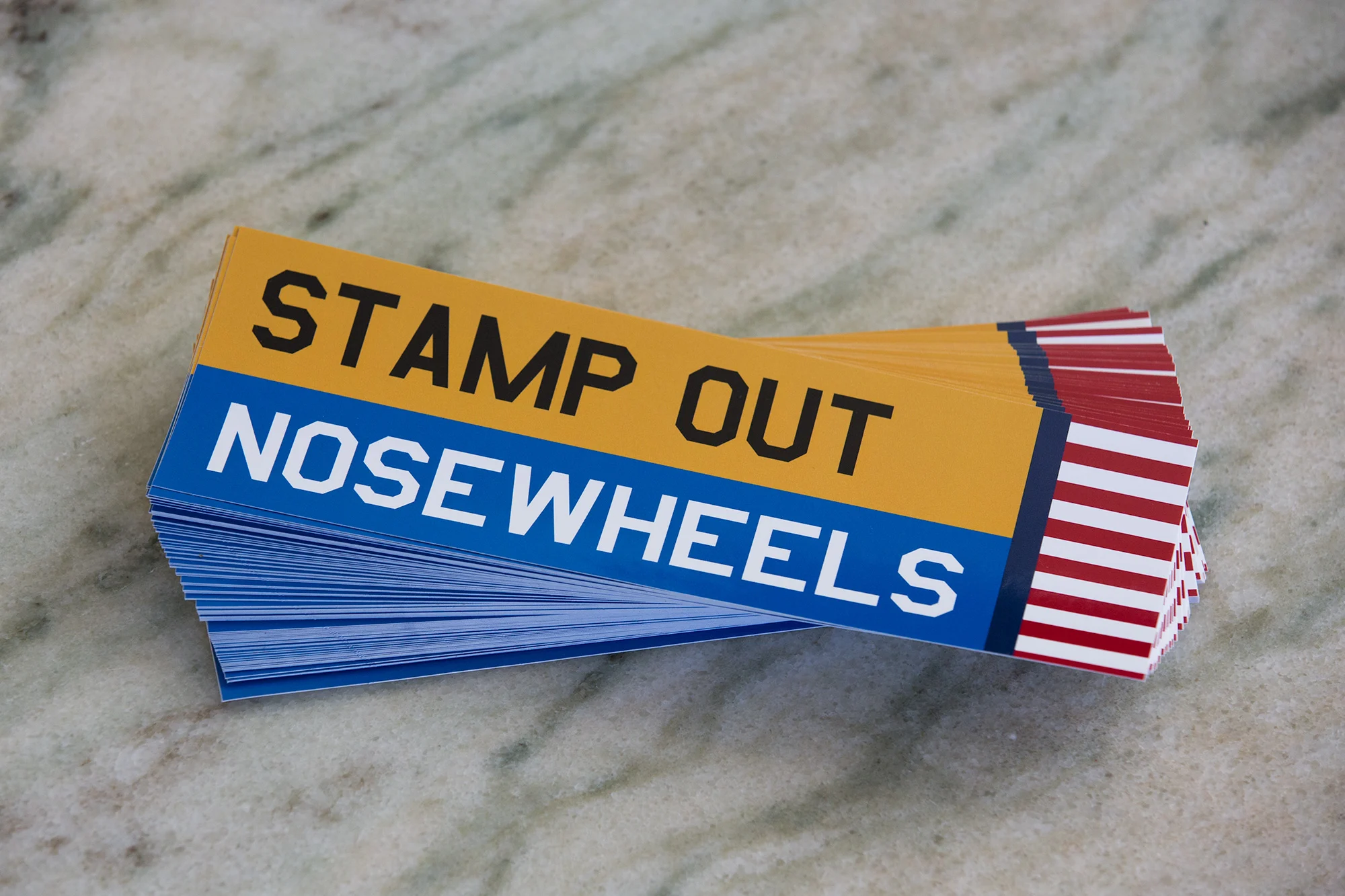 “Stamp Out Nosewheels” U.S. Army Air Corps Bumper Sticker - Image 3